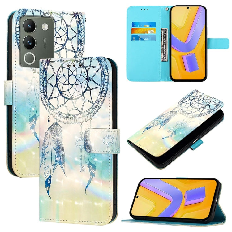3D Painting Horizontal Flip Leather Phone Case, For vivo Y100 5G IDN / Y200e 5G Global, For vivo V30 5G Global / V30 Pro 5G Global, For vivo V29e / Y200 / V30 Lite 5G Global, For vivo X100 Pro, For vivo X100, For vivo Y36 4G / 5G Global / Y36 4G India