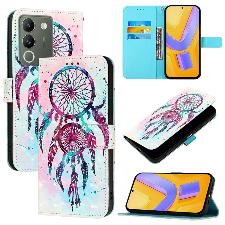 3D Painting Horizontal Flip Leather Phone Case, For vivo Y100 5G IDN / Y200e 5G Global, For vivo V30 5G Global / V30 Pro 5G Global, For vivo V29e / Y200 / V30 Lite 5G Global, For vivo X100 Pro, For vivo X100, For vivo Y36 4G / 5G Global / Y36 4G India