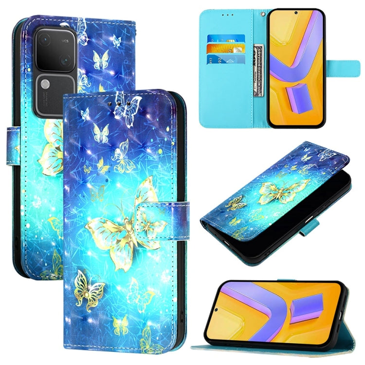 3D Painting Horizontal Flip Leather Phone Case, For vivo Y100 5G IDN / Y200e 5G Global, For vivo V30 5G Global / V30 Pro 5G Global, For vivo V29e / Y200 / V30 Lite 5G Global, For vivo X100 Pro, For vivo X100, For vivo Y36 4G / 5G Global / Y36 4G India