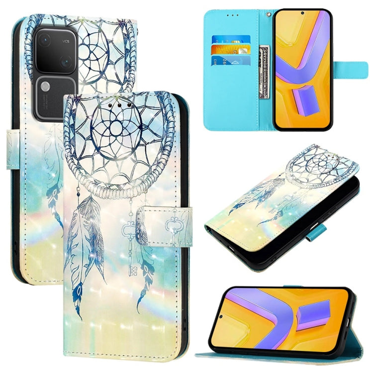 3D Painting Horizontal Flip Leather Phone Case, For vivo Y100 5G IDN / Y200e 5G Global, For vivo V30 5G Global / V30 Pro 5G Global, For vivo V29e / Y200 / V30 Lite 5G Global, For vivo X100 Pro, For vivo X100, For vivo Y36 4G / 5G Global / Y36 4G India