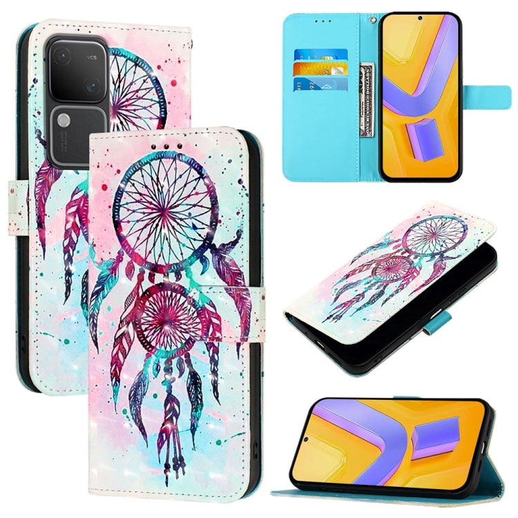 3D Painting Horizontal Flip Leather Phone Case, For vivo Y100 5G IDN / Y200e 5G Global, For vivo V30 5G Global / V30 Pro 5G Global, For vivo V29e / Y200 / V30 Lite 5G Global, For vivo X100 Pro, For vivo X100, For vivo Y36 4G / 5G Global / Y36 4G India