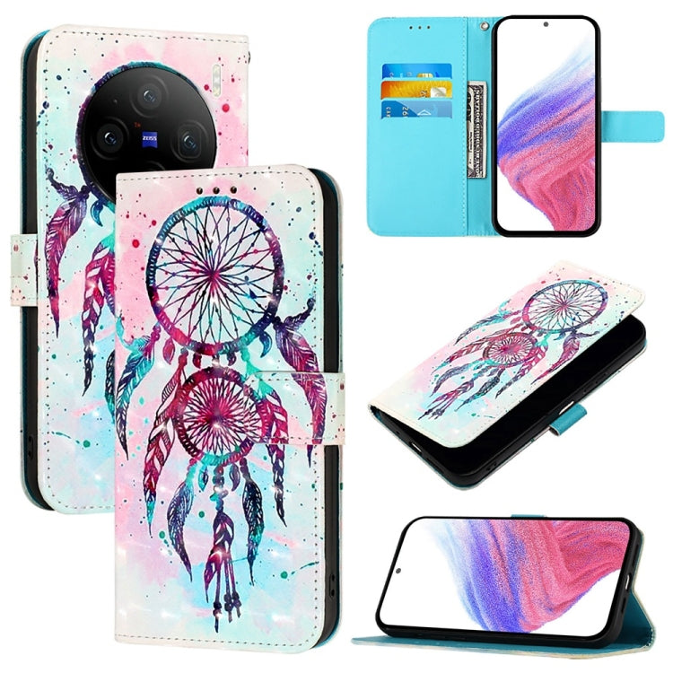 3D Painting Horizontal Flip Leather Phone Case, For vivo Y100 5G IDN / Y200e 5G Global, For vivo V30 5G Global / V30 Pro 5G Global, For vivo V29e / Y200 / V30 Lite 5G Global, For vivo X100 Pro, For vivo X100, For vivo Y36 4G / 5G Global / Y36 4G India
