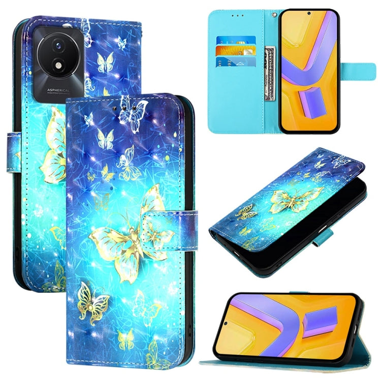 3D Painting Horizontal Flip Leather Phone Case, For vivo V29 5G Global / V29 Pro, For vivo Y17s 4G Global / 5G India, For vivo Y02 / Y02A / Y02t / Y11 2023, For vivo Y78 Global / Y78+ Global / V29 Lite, For vivo Y56 / Y16 / Y02s Global                 ...