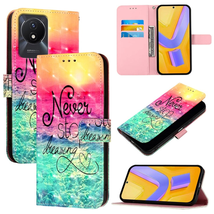 3D Painting Horizontal Flip Leather Phone Case, For vivo V29 5G Global / V29 Pro, For vivo Y17s 4G Global / 5G India, For vivo Y02 / Y02A / Y02t / Y11 2023, For vivo Y78 Global / Y78+ Global / V29 Lite, For vivo Y56 / Y16 / Y02s Global                 ...