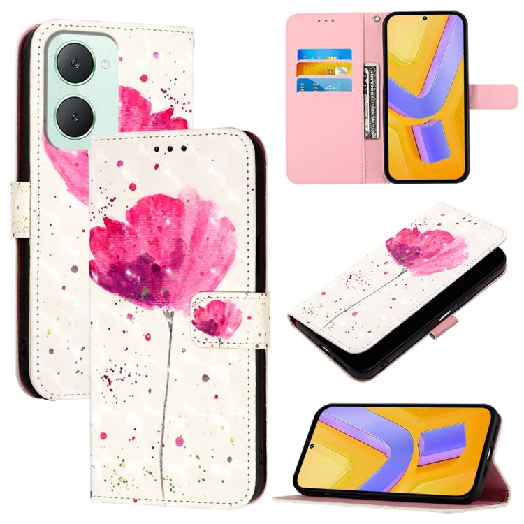 3D Painting Horizontal Flip Leather Phone Case, For vivo X100s, For vivo Y38, For vivo V30e Global, For vivo iQOO Z9x, For vivo iQOO Z9 / iQOO Z9 Turbo, For vivo Y03 Global