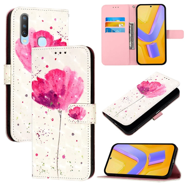 3D Painting Horizontal Flip Leather Phone Case, For vivo Y20 / Y20a / Y20g / Y20i / Y20s, For vivo Y70S, For vivo Y30 4G Global, For vivo Y19 / U3 / Y5s / Z5i / U20, For vivo Y17 / Y15 / Y12 / Y11, For vivo Y27 4G Global