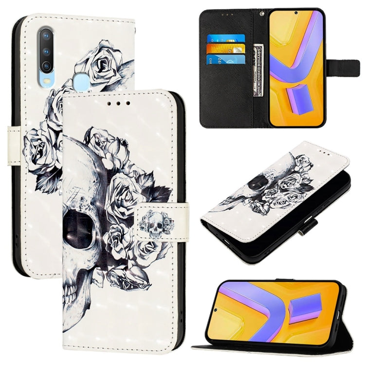 3D Painting Horizontal Flip Leather Phone Case, For vivo Y20 / Y20a / Y20g / Y20i / Y20s, For vivo Y70S, For vivo Y30 4G Global, For vivo Y19 / U3 / Y5s / Z5i / U20, For vivo Y17 / Y15 / Y12 / Y11, For vivo Y27 4G Global