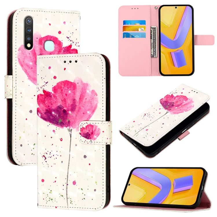 3D Painting Horizontal Flip Leather Phone Case, For vivo Y20 / Y20a / Y20g / Y20i / Y20s, For vivo Y70S, For vivo Y30 4G Global, For vivo Y19 / U3 / Y5s / Z5i / U20, For vivo Y17 / Y15 / Y12 / Y11, For vivo Y27 4G Global