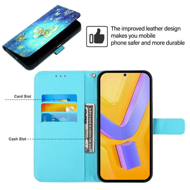 3D Painting Horizontal Flip Leather Phone Case, For vivo Y20 / Y20a / Y20g / Y20i / Y20s, For vivo Y70S, For vivo Y30 4G Global, For vivo Y19 / U3 / Y5s / Z5i / U20, For vivo Y17 / Y15 / Y12 / Y11, For vivo Y27 4G Global