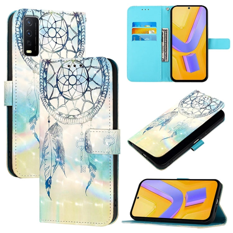 3D Painting Horizontal Flip Leather Phone Case, For vivo Y20 / Y20a / Y20g / Y20i / Y20s, For vivo Y70S, For vivo Y30 4G Global, For vivo Y19 / U3 / Y5s / Z5i / U20, For vivo Y17 / Y15 / Y12 / Y11, For vivo Y27 4G Global
