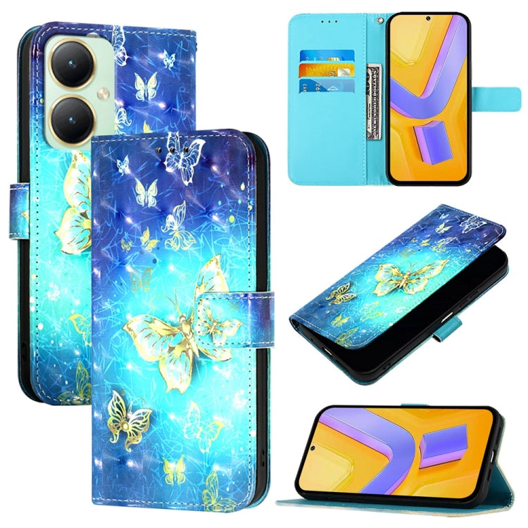 3D Painting Horizontal Flip Leather Phone Case, For vivo Y20 / Y20a / Y20g / Y20i / Y20s, For vivo Y70S, For vivo Y30 4G Global, For vivo Y19 / U3 / Y5s / Z5i / U20, For vivo Y17 / Y15 / Y12 / Y11, For vivo Y27 4G Global
