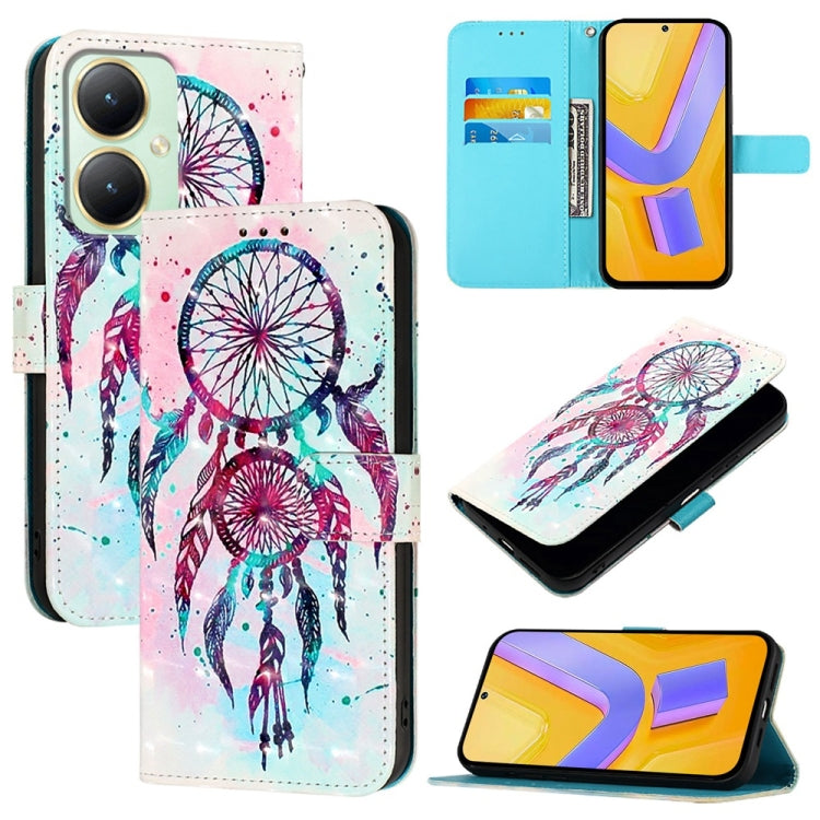 3D Painting Horizontal Flip Leather Phone Case, For vivo Y20 / Y20a / Y20g / Y20i / Y20s, For vivo Y70S, For vivo Y30 4G Global, For vivo Y19 / U3 / Y5s / Z5i / U20, For vivo Y17 / Y15 / Y12 / Y11, For vivo Y27 4G Global