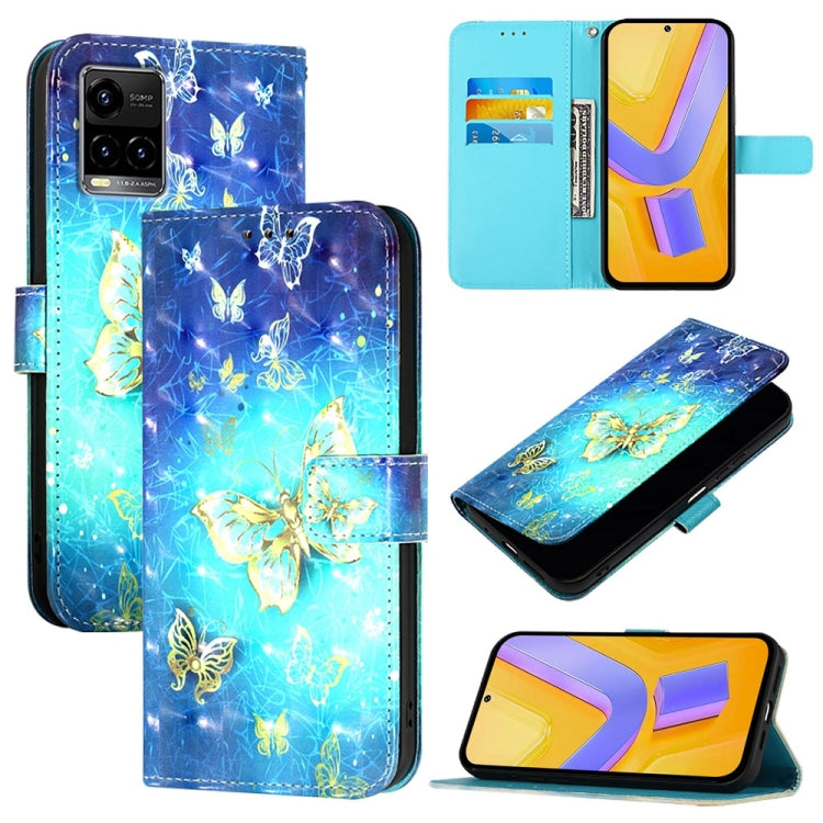 3D Painting Horizontal Flip Leather Phone Case, For vivo Y77 5G Global, For vivo S10e 5G / V23e 4G / 5G / Y75 4G, For vivo Y33s 4G Global / Y21 / Y21s / Y21t, For vivo Y76 5G, For vivo Y51 2020 India / Y51a 2021 / Y53s 4G                               ...
