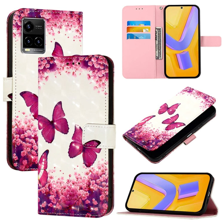 3D Painting Horizontal Flip Leather Phone Case, For vivo Y77 5G Global, For vivo S10e 5G / V23e 4G / 5G / Y75 4G, For vivo Y33s 4G Global / Y21 / Y21s / Y21t, For vivo Y76 5G, For vivo Y51 2020 India / Y51a 2021 / Y53s 4G                               ...