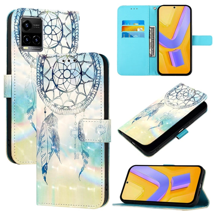 3D Painting Horizontal Flip Leather Phone Case, For vivo Y77 5G Global, For vivo S10e 5G / V23e 4G / 5G / Y75 4G, For vivo Y33s 4G Global / Y21 / Y21s / Y21t, For vivo Y76 5G, For vivo Y51 2020 India / Y51a 2021 / Y53s 4G                               ...