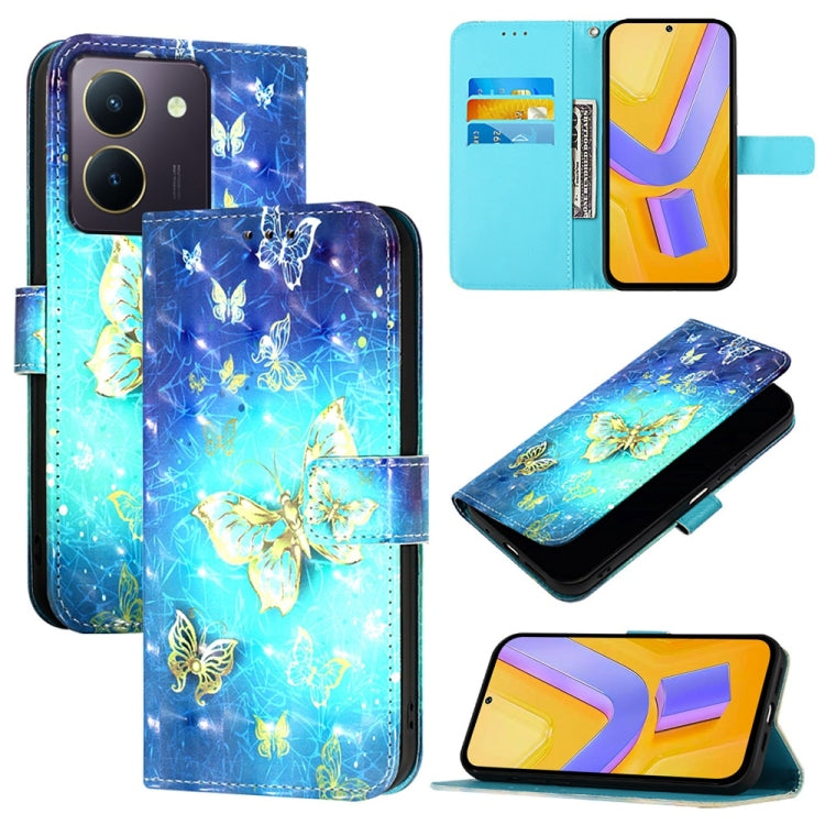 3D Painting Horizontal Flip Leather Phone Case, For vivo Y100 5G IDN / Y200e 5G Global, For vivo V30 5G Global / V30 Pro 5G Global, For vivo V29e / Y200 / V30 Lite 5G Global, For vivo X100 Pro, For vivo X100, For vivo Y36 4G / 5G Global / Y36 4G India