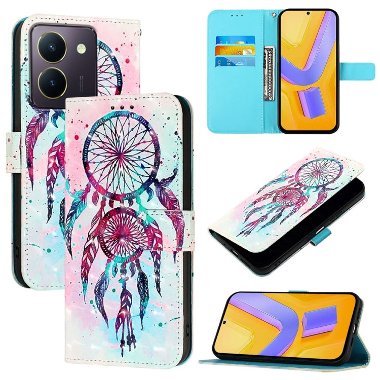 3D Painting Horizontal Flip Leather Phone Case, For vivo Y100 5G IDN / Y200e 5G Global, For vivo V30 5G Global / V30 Pro 5G Global, For vivo V29e / Y200 / V30 Lite 5G Global, For vivo X100 Pro, For vivo X100, For vivo Y36 4G / 5G Global / Y36 4G India