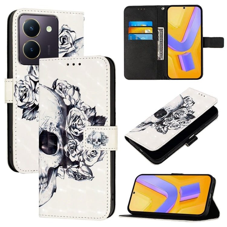 3D Painting Horizontal Flip Leather Phone Case, For vivo Y100 5G IDN / Y200e 5G Global, For vivo V30 5G Global / V30 Pro 5G Global, For vivo V29e / Y200 / V30 Lite 5G Global, For vivo X100 Pro, For vivo X100, For vivo Y36 4G / 5G Global / Y36 4G India