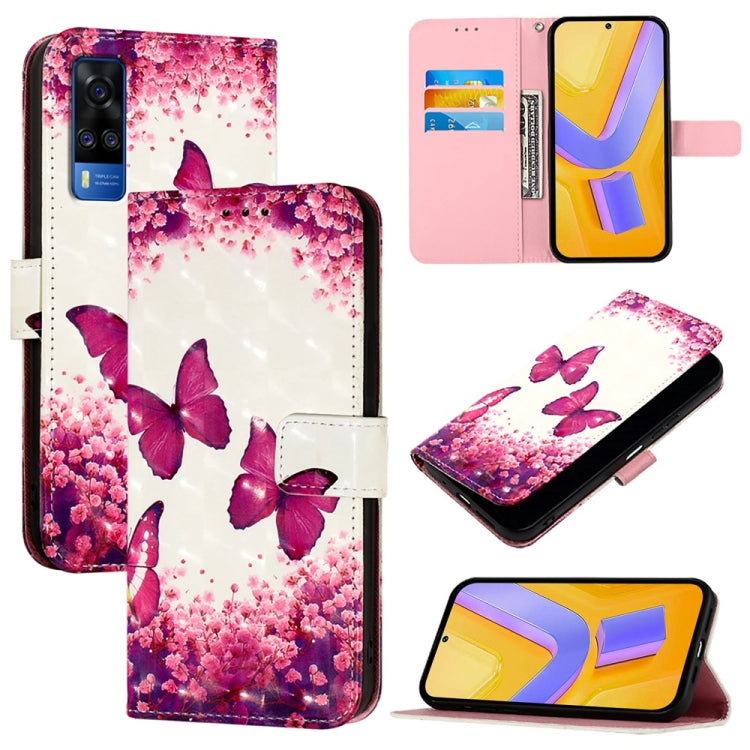 3D Painting Horizontal Flip Leather Phone Case, For vivo Y77 5G Global, For vivo S10e 5G / V23e 4G / 5G / Y75 4G, For vivo Y33s 4G Global / Y21 / Y21s / Y21t, For vivo Y76 5G, For vivo Y51 2020 India / Y51a 2021 / Y53s 4G                               ...