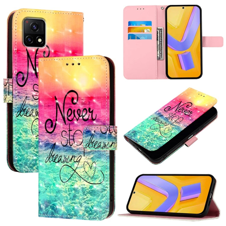 3D Painting Horizontal Flip Leather Phone Case, For vivo Y77 5G Global, For vivo S10e 5G / V23e 4G / 5G / Y75 4G, For vivo Y33s 4G Global / Y21 / Y21s / Y21t, For vivo Y76 5G, For vivo Y51 2020 India / Y51a 2021 / Y53s 4G                               ...