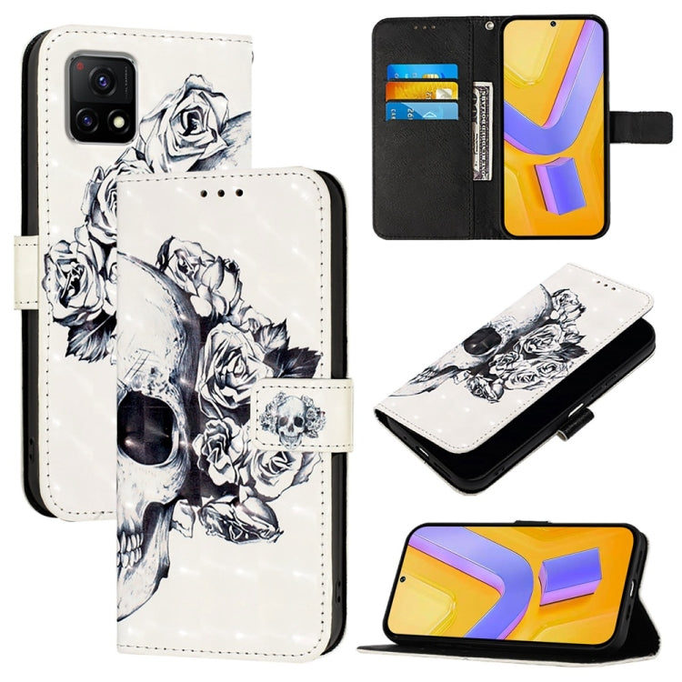 3D Painting Horizontal Flip Leather Phone Case, For vivo Y77 5G Global, For vivo S10e 5G / V23e 4G / 5G / Y75 4G, For vivo Y33s 4G Global / Y21 / Y21s / Y21t, For vivo Y76 5G, For vivo Y51 2020 India / Y51a 2021 / Y53s 4G                               ...