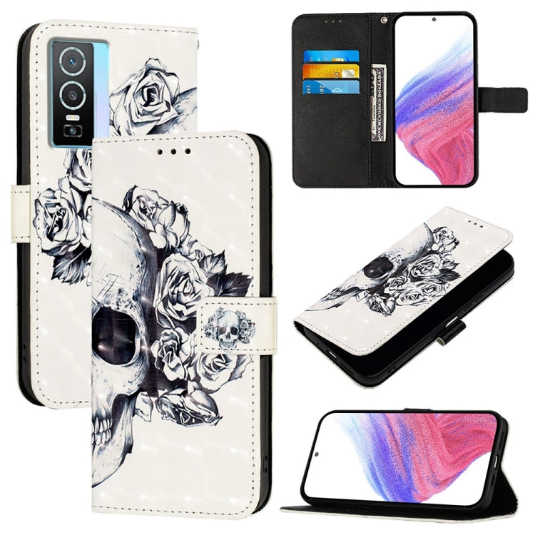 3D Painting Horizontal Flip Leather Phone Case, For vivo Y77 5G Global, For vivo S10e 5G / V23e 4G / 5G / Y75 4G, For vivo Y33s 4G Global / Y21 / Y21s / Y21t, For vivo Y76 5G, For vivo Y51 2020 India / Y51a 2021 / Y53s 4G                               ...