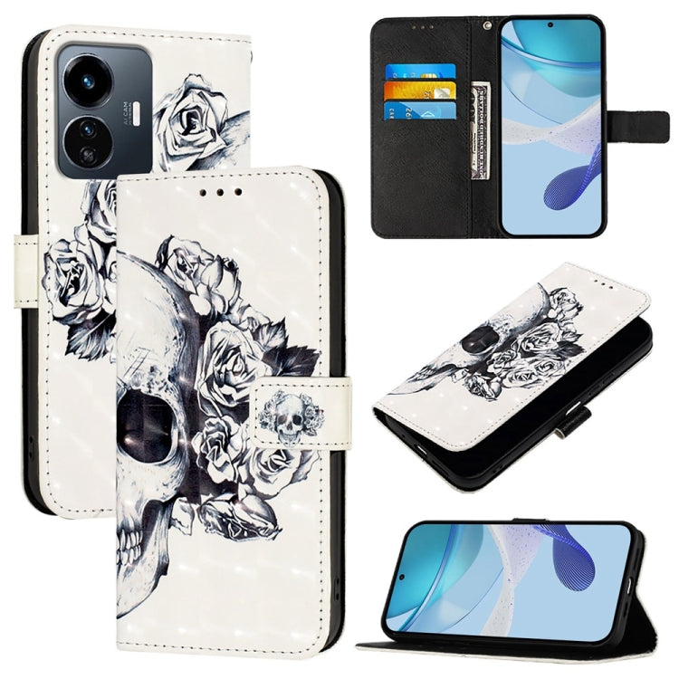 3D Painting Horizontal Flip Leather Phone Case, For vivo Y77 5G Global, For vivo S10e 5G / V23e 4G / 5G / Y75 4G, For vivo Y33s 4G Global / Y21 / Y21s / Y21t, For vivo Y76 5G, For vivo Y51 2020 India / Y51a 2021 / Y53s 4G                               ...