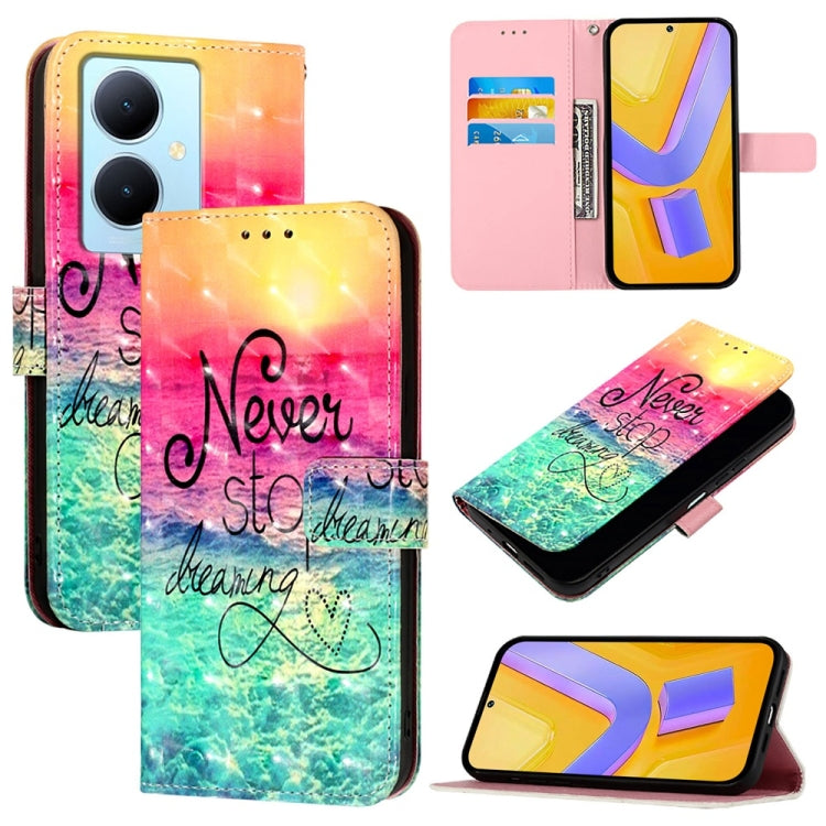 3D Painting Horizontal Flip Leather Phone Case, For vivo V29 5G Global / V29 Pro, For vivo Y17s 4G Global / 5G India, For vivo Y02 / Y02A / Y02t / Y11 2023, For vivo Y78 Global / Y78+ Global / V29 Lite, For vivo Y56 / Y16 / Y02s Global                 ...