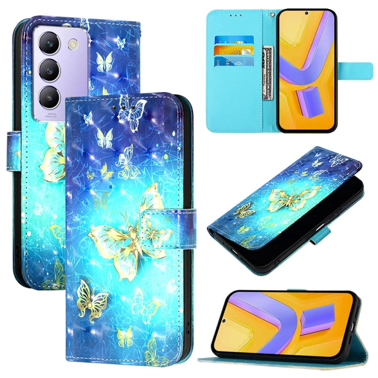 3D Painting Horizontal Flip Leather Phone Case, For vivo Y100 5G IDN / Y200e 5G Global, For vivo V30 5G Global / V30 Pro 5G Global, For vivo V29e / Y200 / V30 Lite 5G Global, For vivo X100 Pro, For vivo X100, For vivo Y36 4G / 5G Global / Y36 4G India