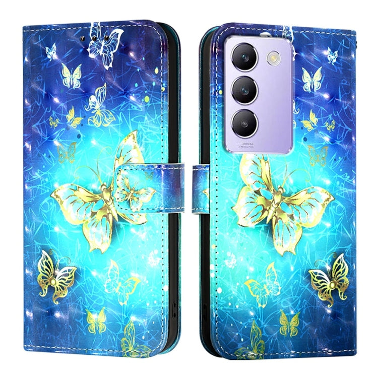 3D Painting Horizontal Flip Leather Phone Case, For vivo Y100 5G IDN / Y200e 5G Global, For vivo V30 5G Global / V30 Pro 5G Global, For vivo V29e / Y200 / V30 Lite 5G Global, For vivo X100 Pro, For vivo X100, For vivo Y36 4G / 5G Global / Y36 4G India