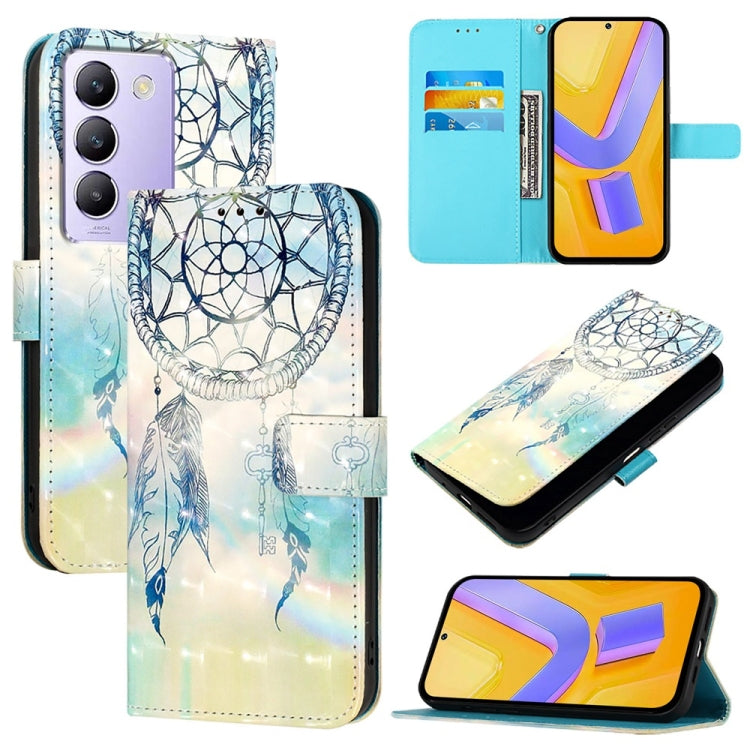 3D Painting Horizontal Flip Leather Phone Case, For vivo Y100 5G IDN / Y200e 5G Global, For vivo V30 5G Global / V30 Pro 5G Global, For vivo V29e / Y200 / V30 Lite 5G Global, For vivo X100 Pro, For vivo X100, For vivo Y36 4G / 5G Global / Y36 4G India