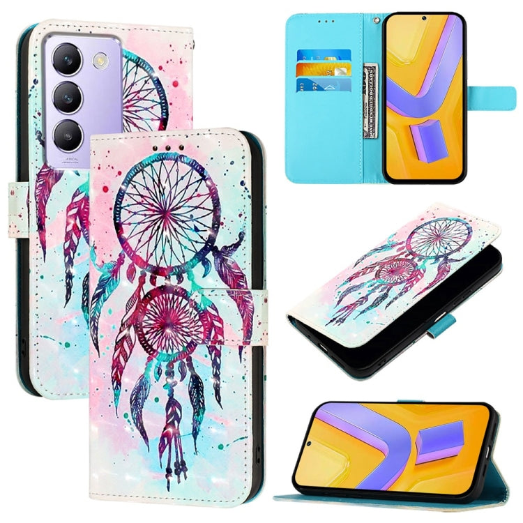 3D Painting Horizontal Flip Leather Phone Case, For vivo Y100 5G IDN / Y200e 5G Global, For vivo V30 5G Global / V30 Pro 5G Global, For vivo V29e / Y200 / V30 Lite 5G Global, For vivo X100 Pro, For vivo X100, For vivo Y36 4G / 5G Global / Y36 4G India