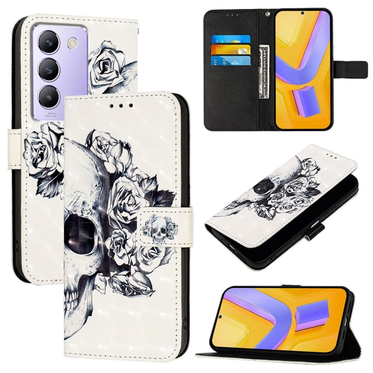 3D Painting Horizontal Flip Leather Phone Case, For vivo Y100 5G IDN / Y200e 5G Global, For vivo V30 5G Global / V30 Pro 5G Global, For vivo V29e / Y200 / V30 Lite 5G Global, For vivo X100 Pro, For vivo X100, For vivo Y36 4G / 5G Global / Y36 4G India