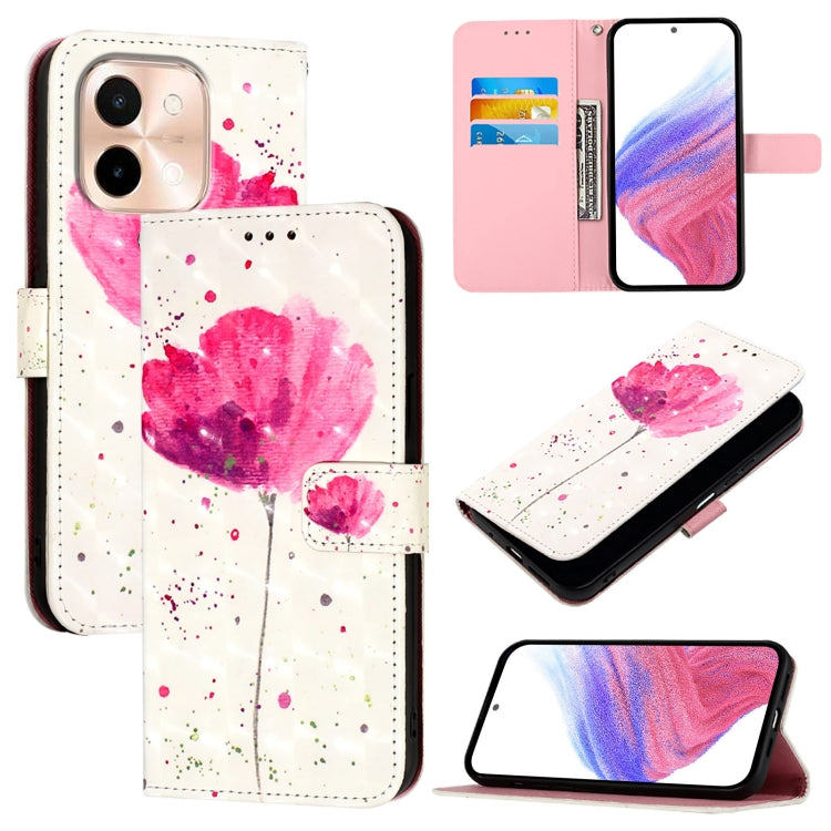 3D Painting Horizontal Flip Leather Phone Case, For vivo V40e 5G India, For vivo Y300 Pro, For vivo iQOO Z9s Pro 5G India, For vivo S19 Pro, For vivo S19, For vivo Y28 4G