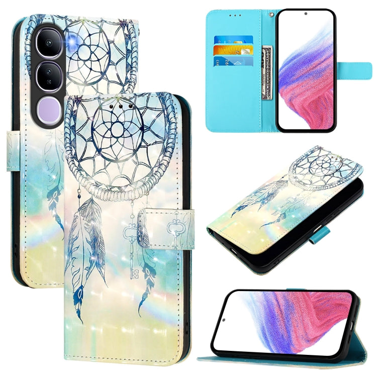 3D Painting Horizontal Flip Leather Phone Case, For vivo X300, For vivo S30 Pro mini, For vivo S30, For vivo S20, For vivo S20 Pro, For vivo V40 Lite 5G IDN