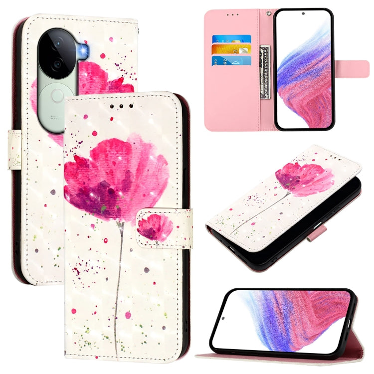 3D Painting Horizontal Flip Leather Phone Case, For vivo V40e 5G India, For vivo Y300 Pro, For vivo iQOO Z9s Pro 5G India, For vivo S19 Pro, For vivo S19, For vivo Y28 4G