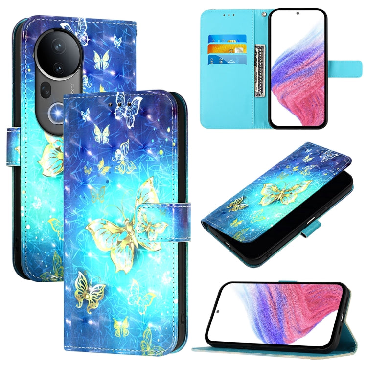 3D Painting Horizontal Flip Leather Phone Case, For vivo X300, For vivo S30 Pro mini, For vivo S30, For vivo S20, For vivo S20 Pro, For vivo V40 Lite 5G IDN