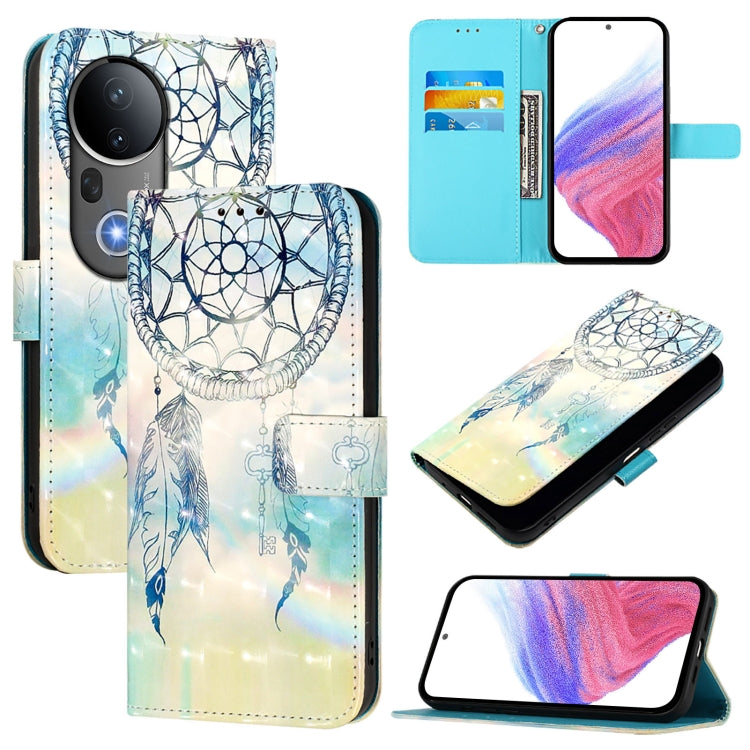 3D Painting Horizontal Flip Leather Phone Case, For vivo X300, For vivo S30 Pro mini, For vivo S30, For vivo S20, For vivo S20 Pro, For vivo V40 Lite 5G IDN