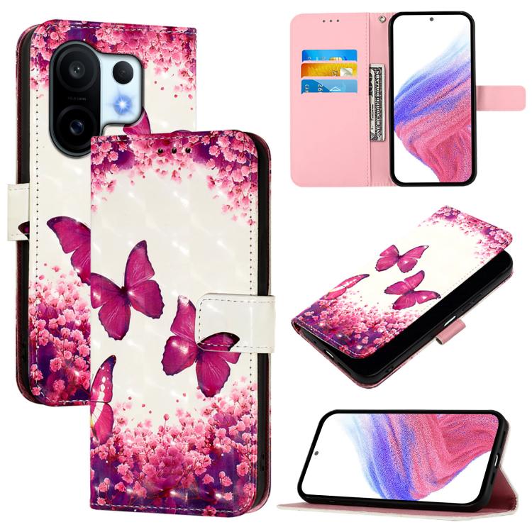 3D Painting Horizontal Flip Leather Phone Case, For vivo X300, For vivo S30 Pro mini, For vivo S30, For vivo S20, For vivo S20 Pro, For vivo V40 Lite 5G IDN