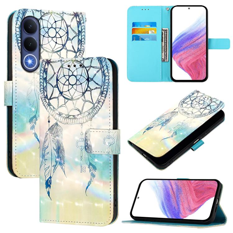 3D Painting Horizontal Flip Leather Phone Case, For vivo X300 FE 5G Russia / Zeiss, For vivo X300s 5G, For vivo Y21 5G 2026 / Y05 4G, For vivo V70 FE 5G, For vivo X300 Ultra 5G, For vivo X300 Pro