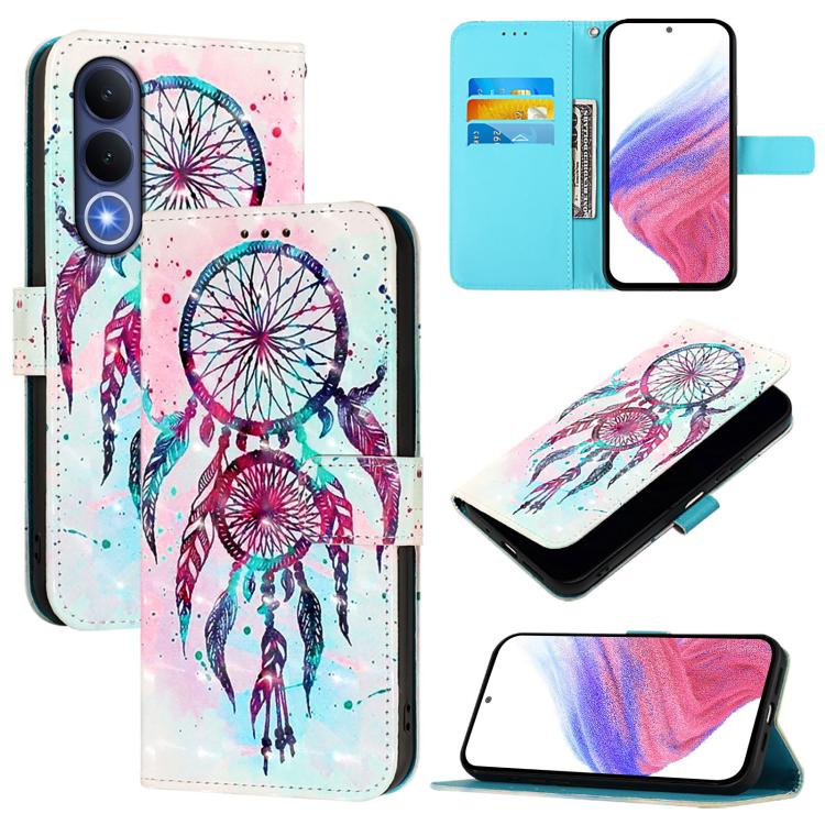 3D Painting Horizontal Flip Leather Phone Case, For vivo X300 FE 5G Russia / Zeiss, For vivo X300s 5G, For vivo Y21 5G 2026 / Y05 4G, For vivo V70 FE 5G, For vivo X300 Ultra 5G, For vivo X300 Pro