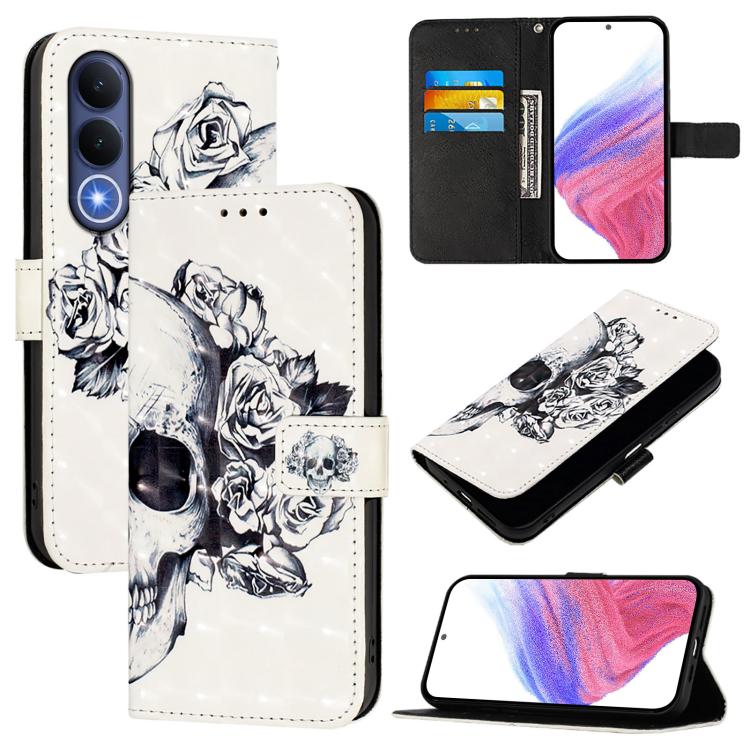 3D Painting Horizontal Flip Leather Phone Case, For vivo X300 FE 5G Russia / Zeiss, For vivo X300s 5G, For vivo Y21 5G 2026 / Y05 4G, For vivo V70 FE 5G, For vivo X300 Ultra 5G, For vivo X300 Pro