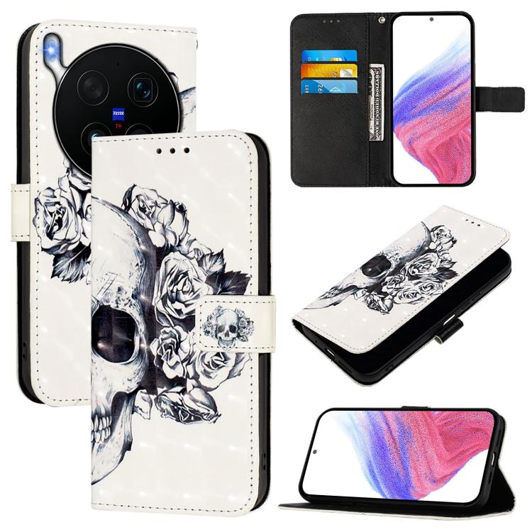 3D Painting Horizontal Flip Leather Phone Case, For vivo X300 FE 5G Russia / Zeiss, For vivo X300s 5G, For vivo Y21 5G 2026 / Y05 4G, For vivo V70 FE 5G, For vivo X300 Ultra 5G, For vivo X300 Pro