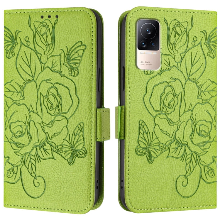 Embossed Rose RFID Anti-theft Leather Phone Case, For Xiaomi Civi 1S, For Xiaomi Poco M4 Pro 4G, For Xiaomi Poco X4 Pro 5G, For Xiaomi Mi 11 Lite, For Xiaomi 11T / 11T Pro, For Xiaomi Poco X3 GT, For Xiaomi Poco X3 / X3 NFC / X3 Pro                    ...