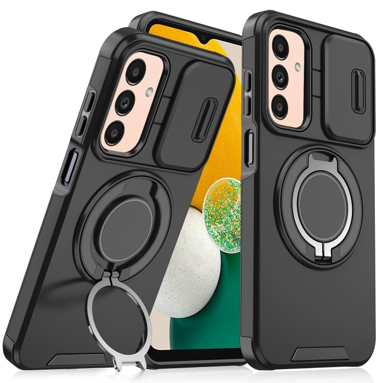 Sliding Camshield Ring Holder Phone Case, For Samsung Galaxy A55 5G, For Samsung Galaxy A35 5G, For Samsung Galaxy A15, For Samsung Galaxy A25 5G Global, For Samsung Galaxy A23 5G, For Samsung Galaxy A14 4G / 5G, For Samsung Galaxy A54 5G              ...
