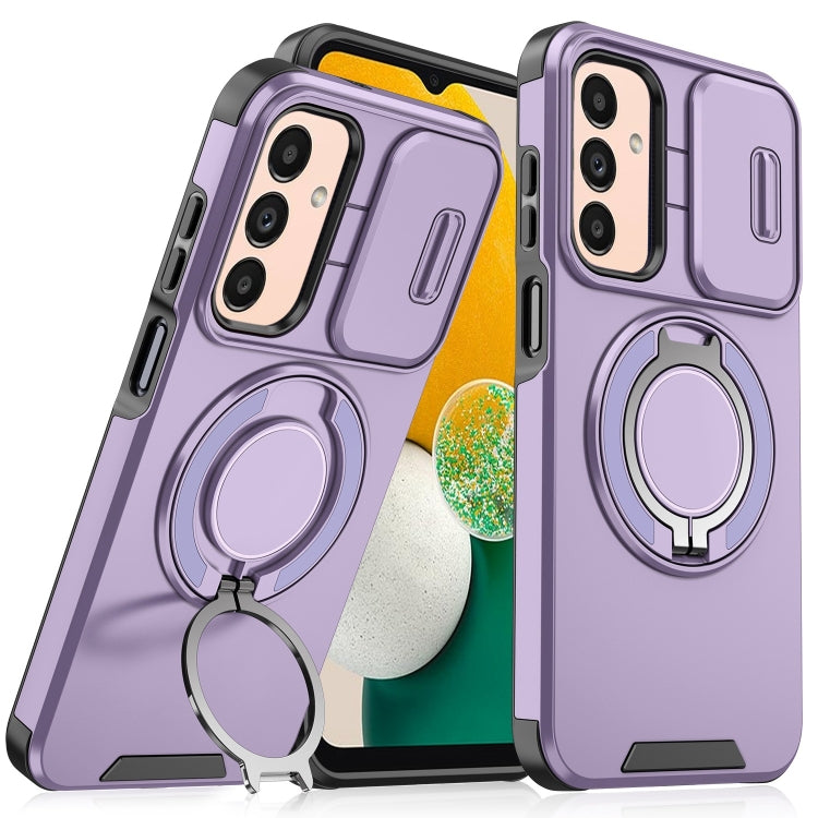Sliding Camshield Ring Holder Phone Case, For Samsung Galaxy A55 5G, For Samsung Galaxy A35 5G, For Samsung Galaxy A15, For Samsung Galaxy A25 5G Global, For Samsung Galaxy A23 5G, For Samsung Galaxy A14 4G / 5G, For Samsung Galaxy A54 5G              ...