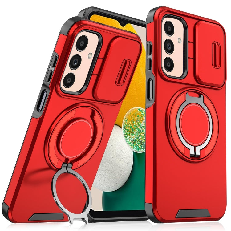 Sliding Camshield Ring Holder Phone Case, For Samsung Galaxy A55 5G, For Samsung Galaxy A35 5G, For Samsung Galaxy A15, For Samsung Galaxy A25 5G Global, For Samsung Galaxy A23 5G, For Samsung Galaxy A14 4G / 5G, For Samsung Galaxy A54 5G              ...