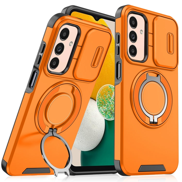 Sliding Camshield Ring Holder Phone Case, For Samsung Galaxy A55 5G, For Samsung Galaxy A35 5G, For Samsung Galaxy A15, For Samsung Galaxy A25 5G Global, For Samsung Galaxy A23 5G, For Samsung Galaxy A14 4G / 5G, For Samsung Galaxy A54 5G              ...