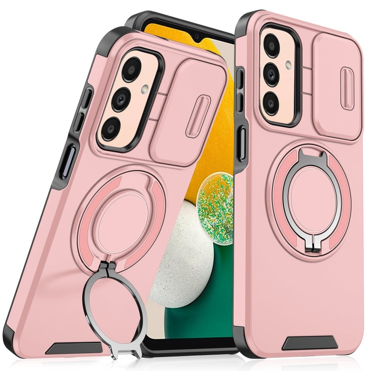 Sliding Camshield Ring Holder Phone Case, For Samsung Galaxy A55 5G, For Samsung Galaxy A35 5G, For Samsung Galaxy A15, For Samsung Galaxy A25 5G Global, For Samsung Galaxy A23 5G, For Samsung Galaxy A14 4G / 5G, For Samsung Galaxy A54 5G              ...