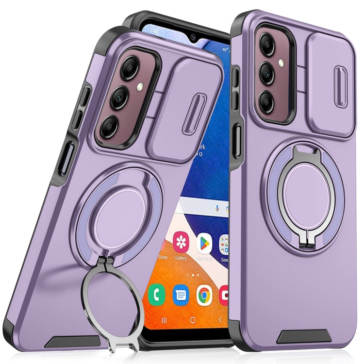 Sliding Camshield Ring Holder Phone Case, For Samsung Galaxy A55 5G, For Samsung Galaxy A35 5G, For Samsung Galaxy A15, For Samsung Galaxy A25 5G Global, For Samsung Galaxy A23 5G, For Samsung Galaxy A14 4G / 5G, For Samsung Galaxy A54 5G              ...